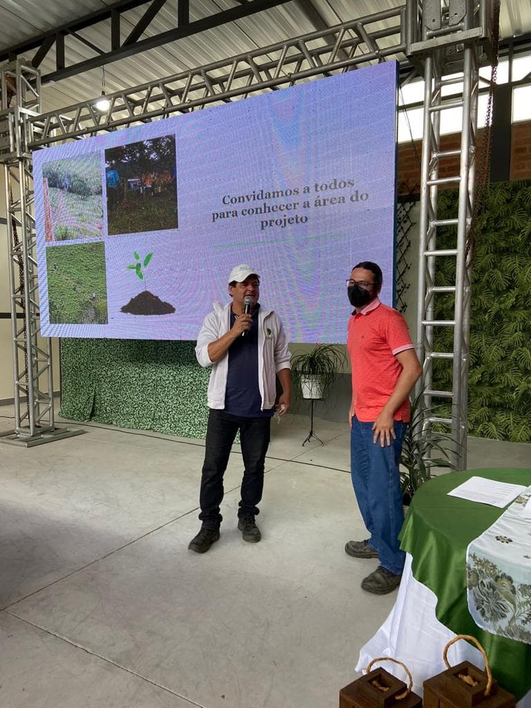 AMAJF e TNC, juntamente com a Prefeitura de Olaria e o IEF-MG, lançam o Projeto de Carbono em parceria com o Mercado Livre.
